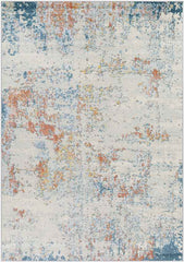 Leah Modern Aqua Area Rug