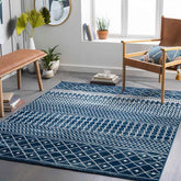 Lynar Global Dark Blue Area Rug