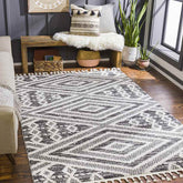Fort Wayne Global Black Area Rug