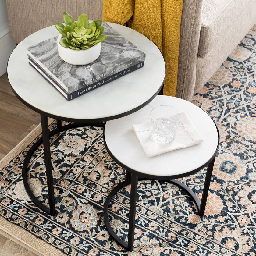 Lech Ivory End Table