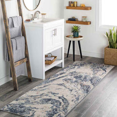 Randalia Modern Navy Area Rug