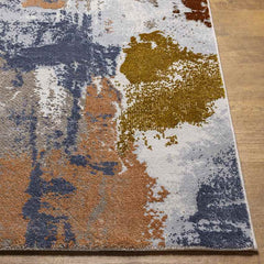 Kevil Modern Burgundy Area Rug
