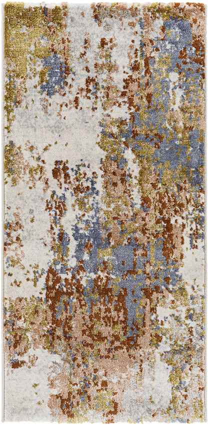 Knott Modern Burgundy Area Rug