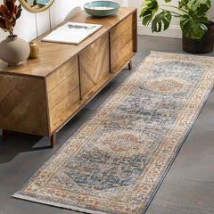 Sanborn Traditional Beige Area Rug