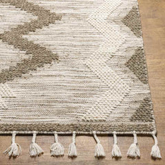 University Heights Global Olive Area Rug