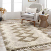 University Heights Global Olive Area Rug