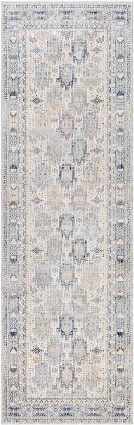 Vinton Traditional Beige Area Rug