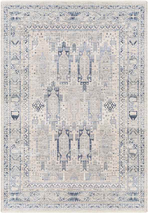 Vinton Traditional Beige Area Rug