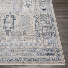 Vinton Traditional Beige Area Rug