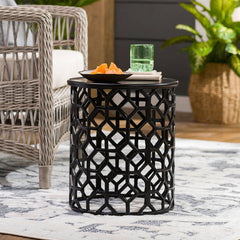 Steyregg Black End Table