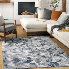 Gowrie Modern Denim Area Rug