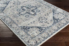 Griswold Traditional Navy Area Rug