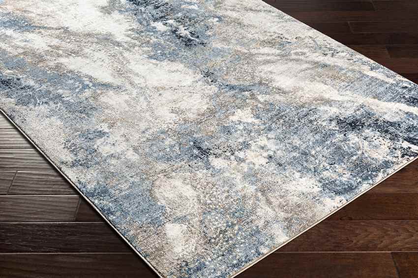Guthrie Center Modern Navy Area Rug