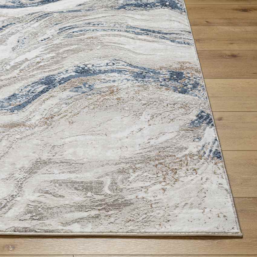 Guttenberg Modern Navy Area Rug