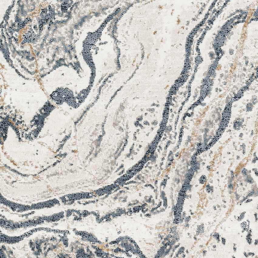 Guttenberg Modern Navy Area Rug