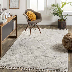 Tymbou Global Beige Area Rug