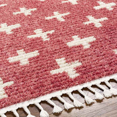 Koilani Global Bright Red Area Rug