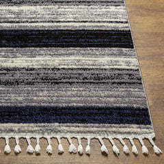 Vasilia Modern Black Area Rug