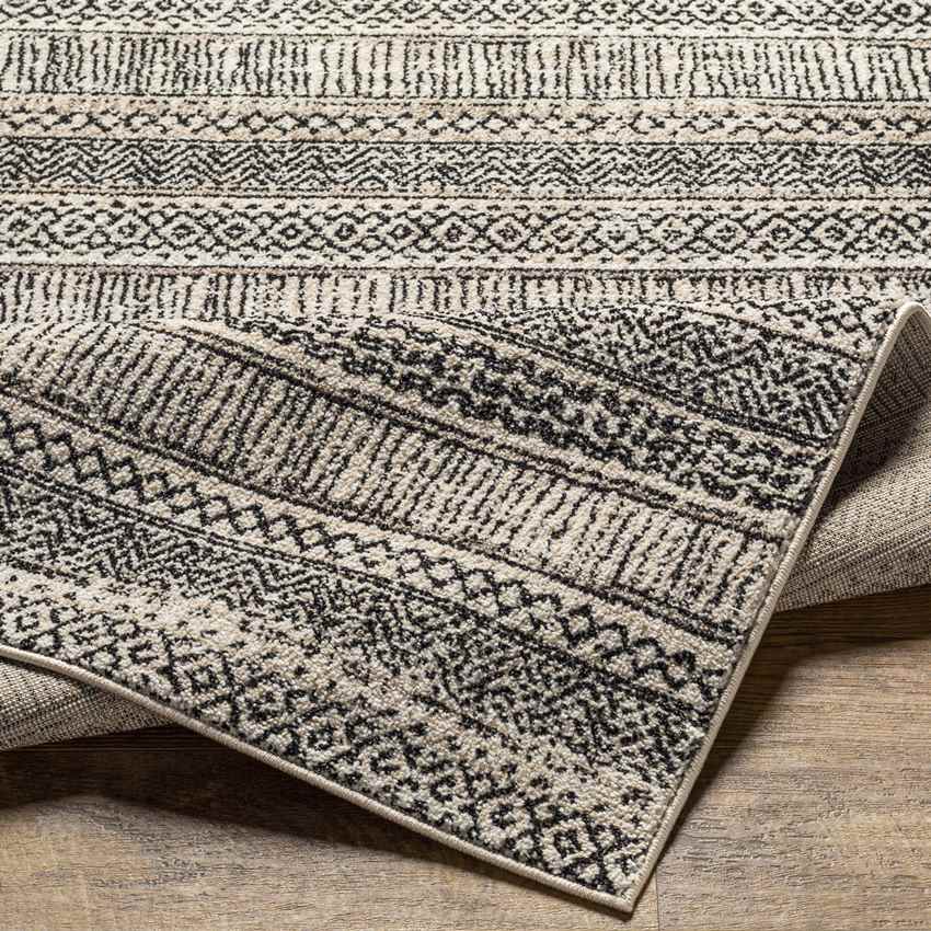 Buffavento Global Black Area Rug