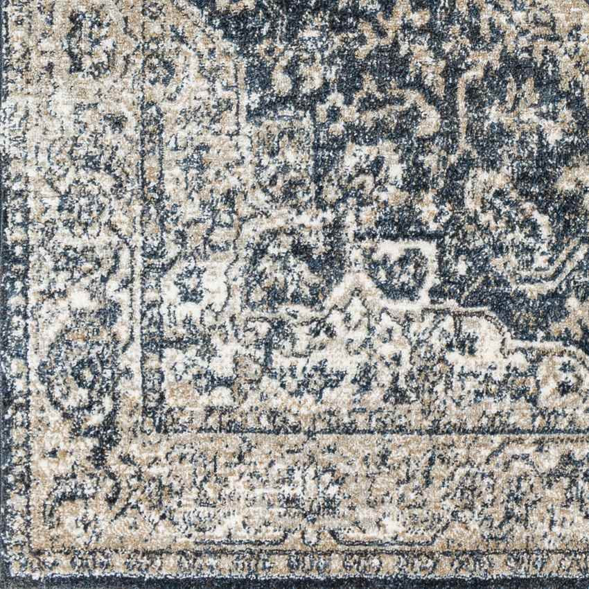 Lake Mills Traditional Dark Green Area Rug