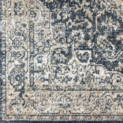 Lake Mills Traditional Dark Green Area Rug