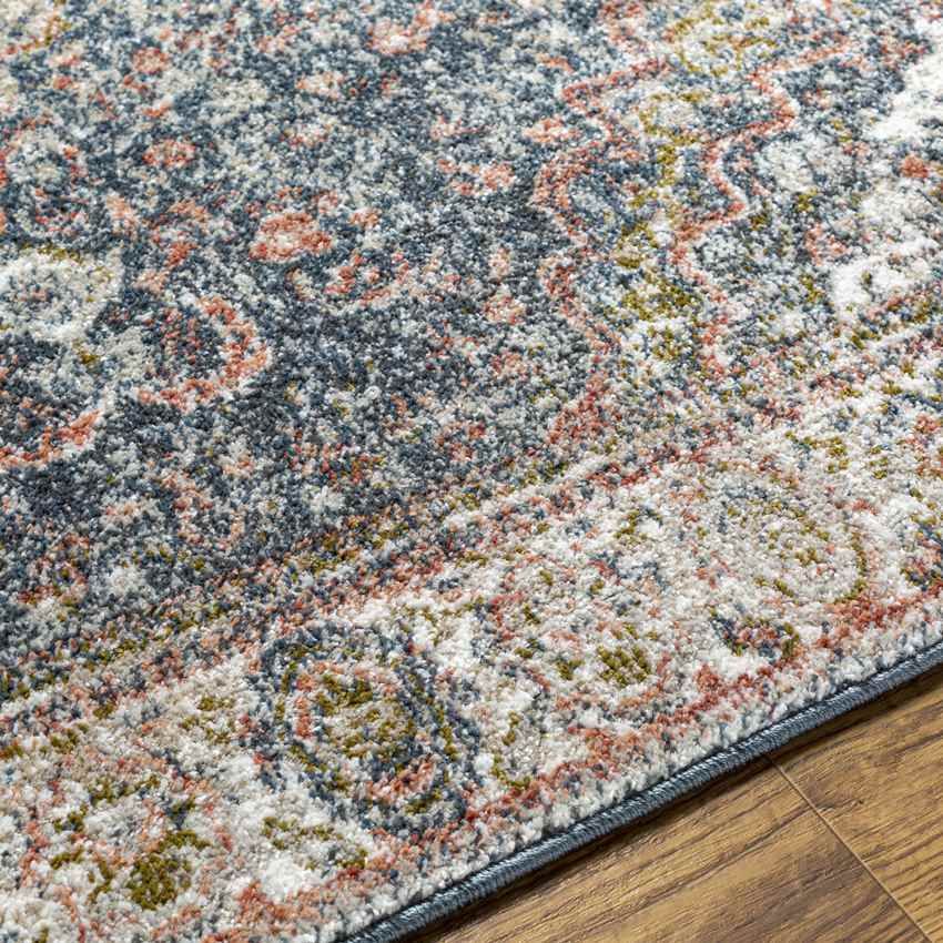 Lake Park Traditional Dark Green Area Rug