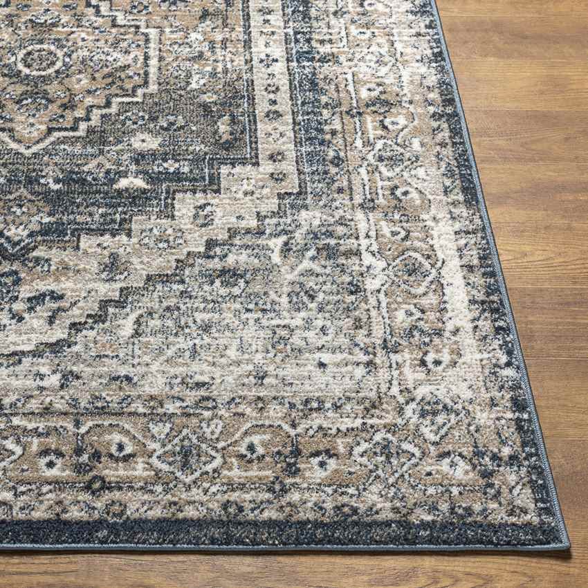 Lakota Traditional Dark Green Area Rug
