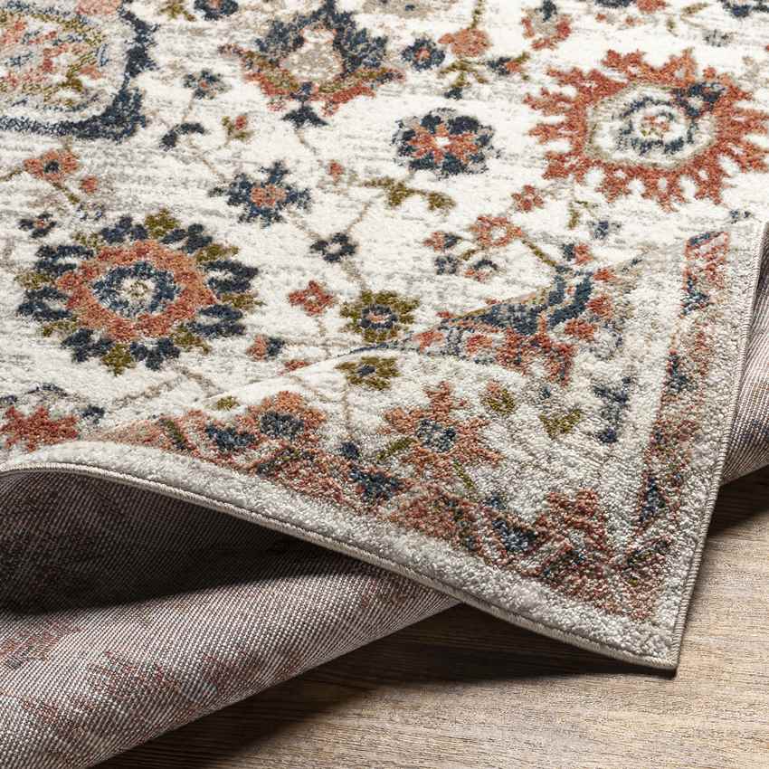 Larchwood Traditional Ivory Area Rug