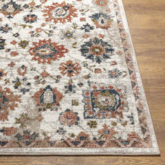 Larchwood Traditional Ivory Area Rug
