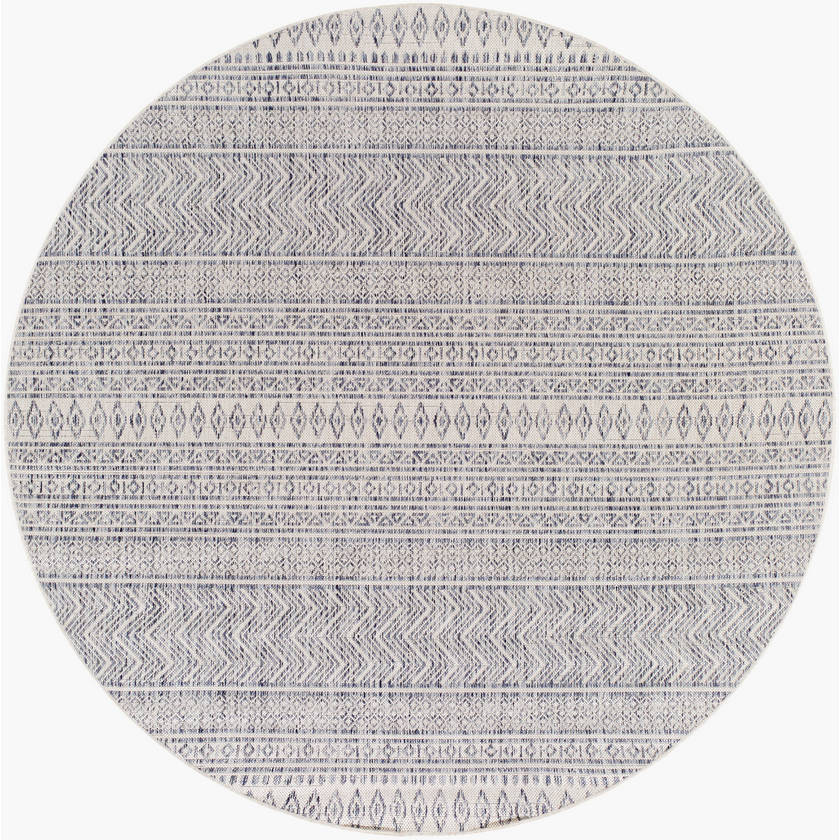 Antibes Global Navy Area Rug