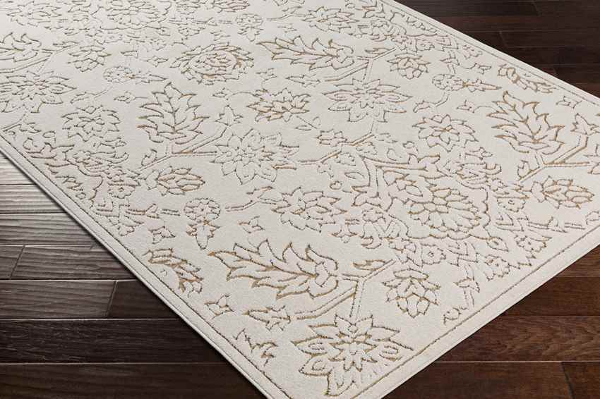 Melini Traditional Tan Area Rug