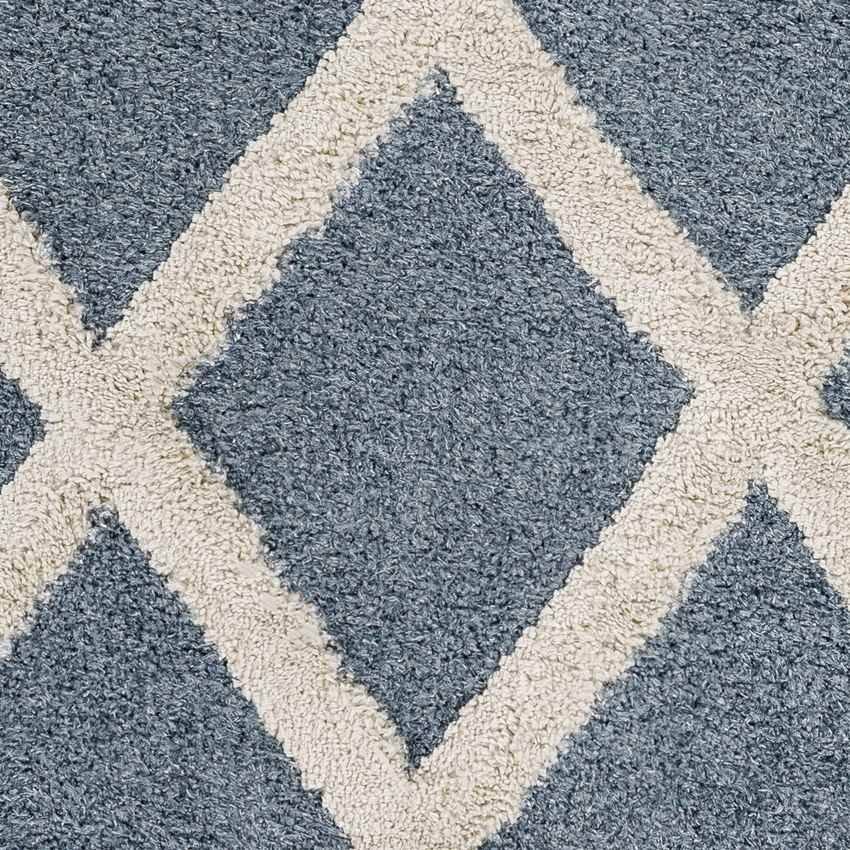 Trimithias Traditional Dark Teal Area Rug