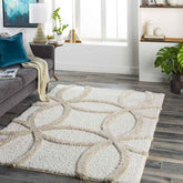 Vasillios Traditional Ivory Area Rug