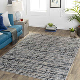 Irini Modern Charcoal Area Rug