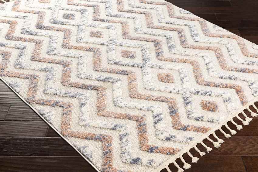 Morphou Global Cream Area Rug
