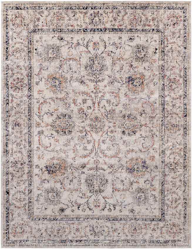 Vitsada Traditional Charcoal Area Rug