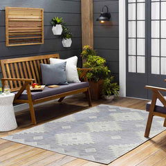 Veneind Rustic Gray Area Rug