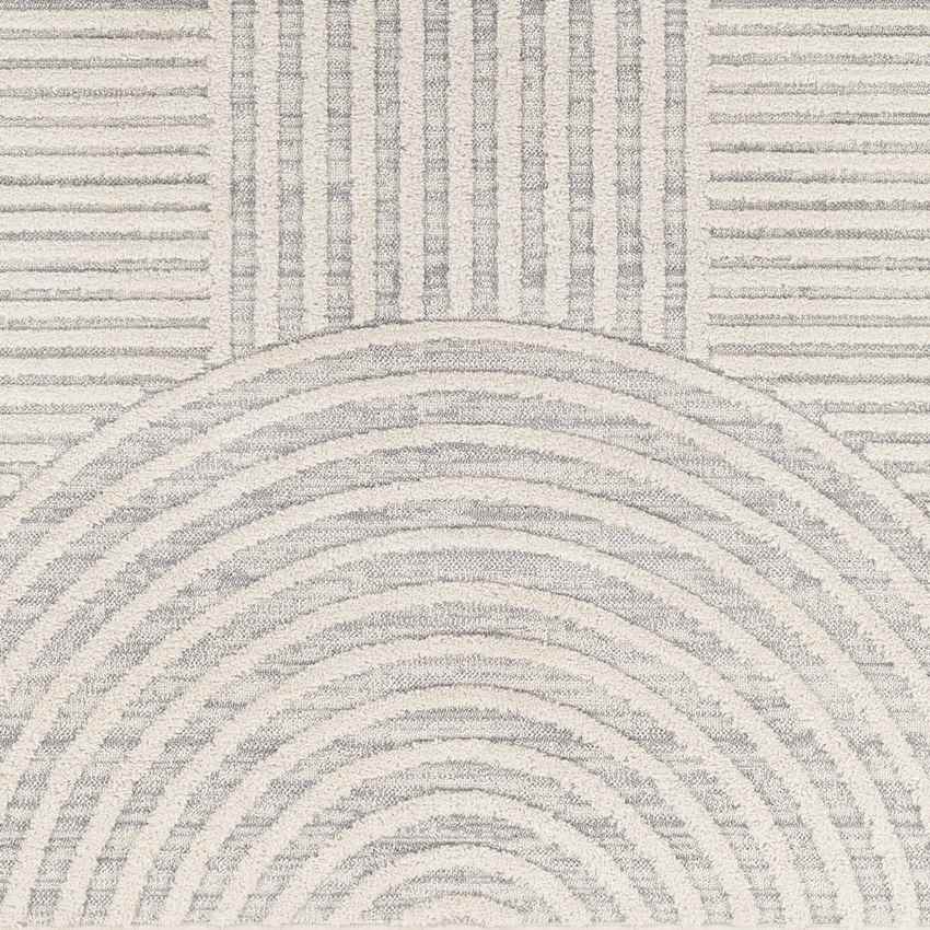 Kyra Modern Light Gray Area Rug