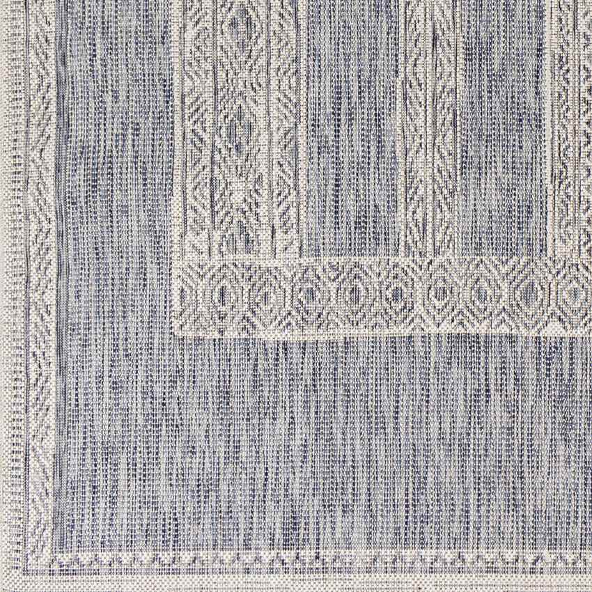 Iowa Falls Global Navy Area Rug