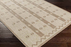 Jackson Junction Global Beige Area Rug