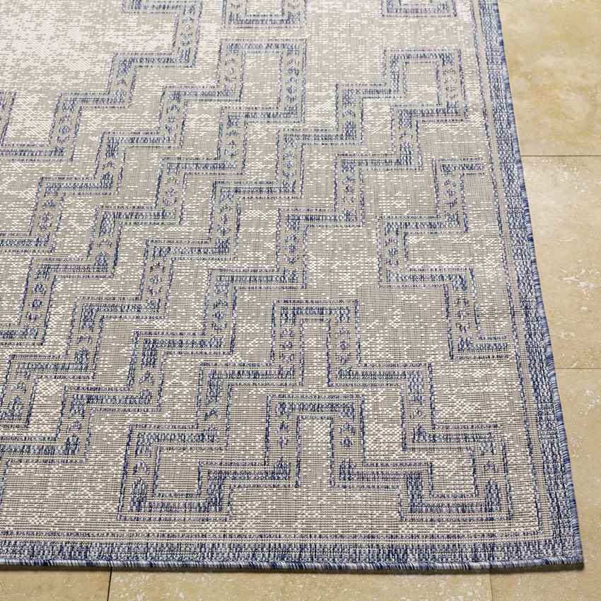 Jewell Junction Global Navy Area Rug