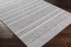 Kelley Global Dark Blue Area Rug
