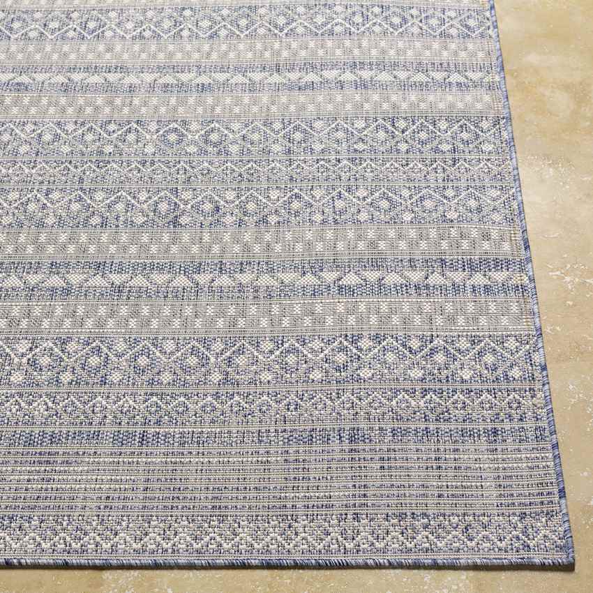 Kelley Global Dark Blue Area Rug