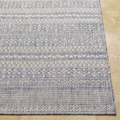 Kelley Global Dark Blue Area Rug