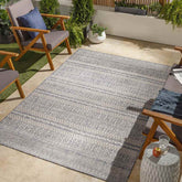 Kelley Global Dark Blue Area Rug
