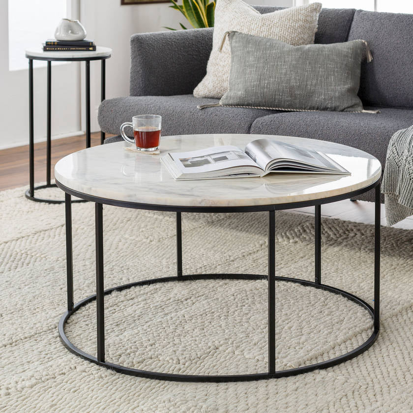 Geta White Coffee Table