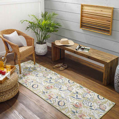 Damar Cottage Olive Area Rug