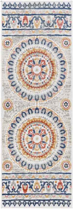 Ellis Traditional Navy Area Rug