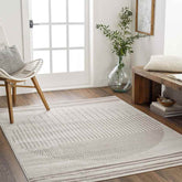 Neerbosch Modern Light Brown Area Rug
