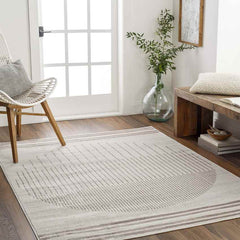 Neerbosch Modern Light Brown Area Rug
